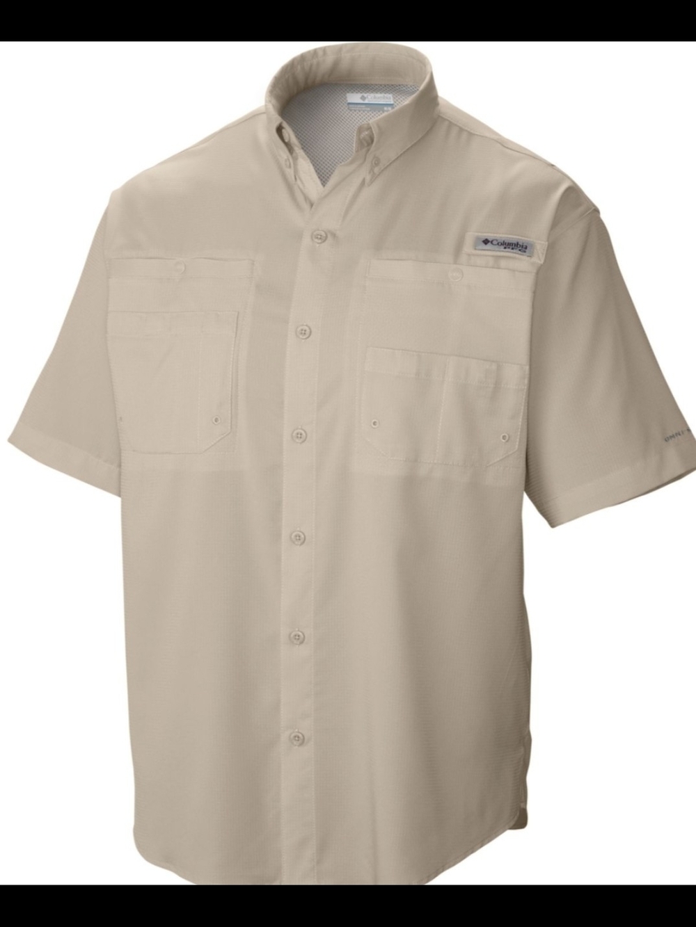 Columbia PFG Omni-Shield Shirt Men’s 3XT Big & Tall Gray SS Fishing Button Down
